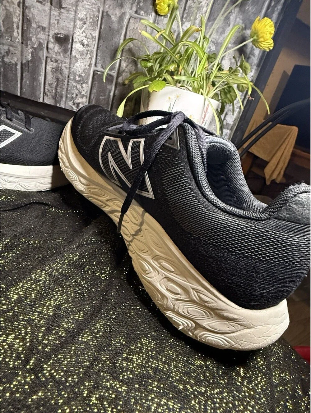 New Balance Fresh Foam 880 Black/White Men's Running Sneakers